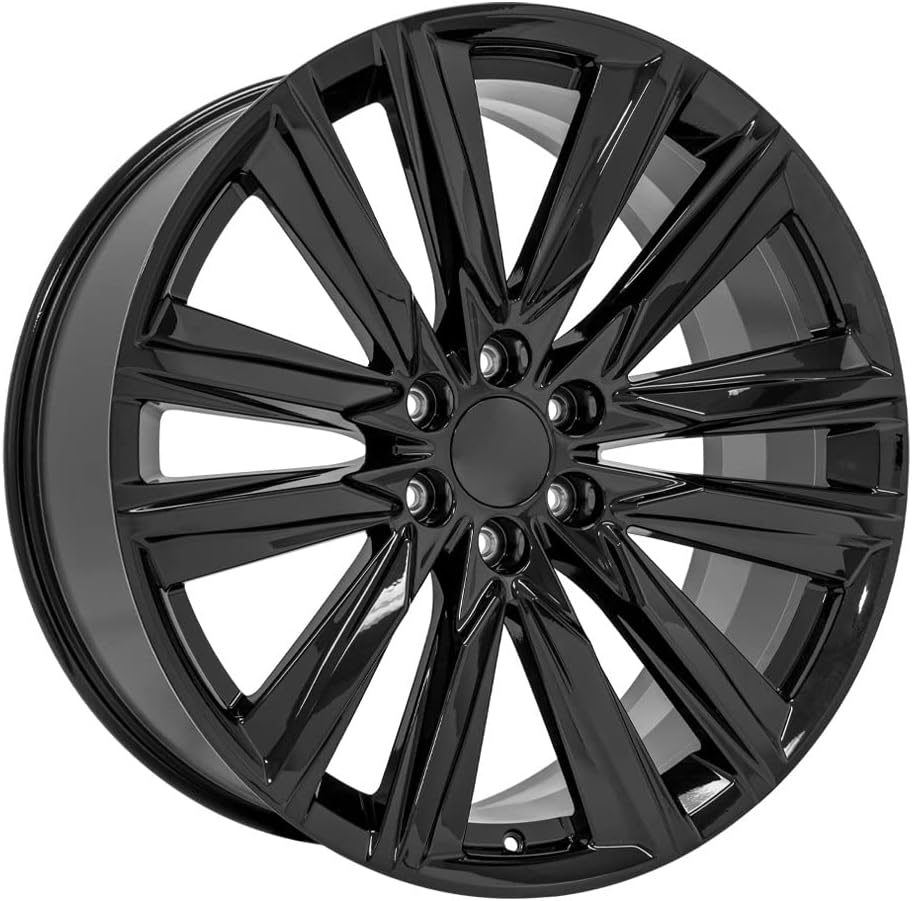 OE Wheels LLC 24 inch Fits Escalade, Silverado, Sierra Tahoe, Yukon CA