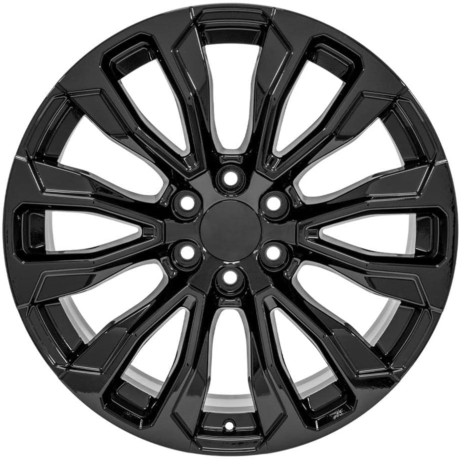 OE Wheels LLC 22 inch Fits Escalade, Silverado, Sierra Tahoe, Yukon CV