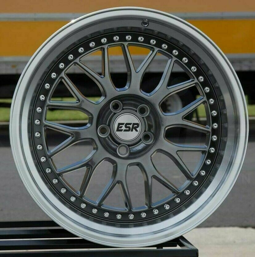 19 ESR SR01 Gun Metal Wheels 19x8.5 +30 5x120 Rims Fits BMW E90 E92 32 –  eurowheelsusa