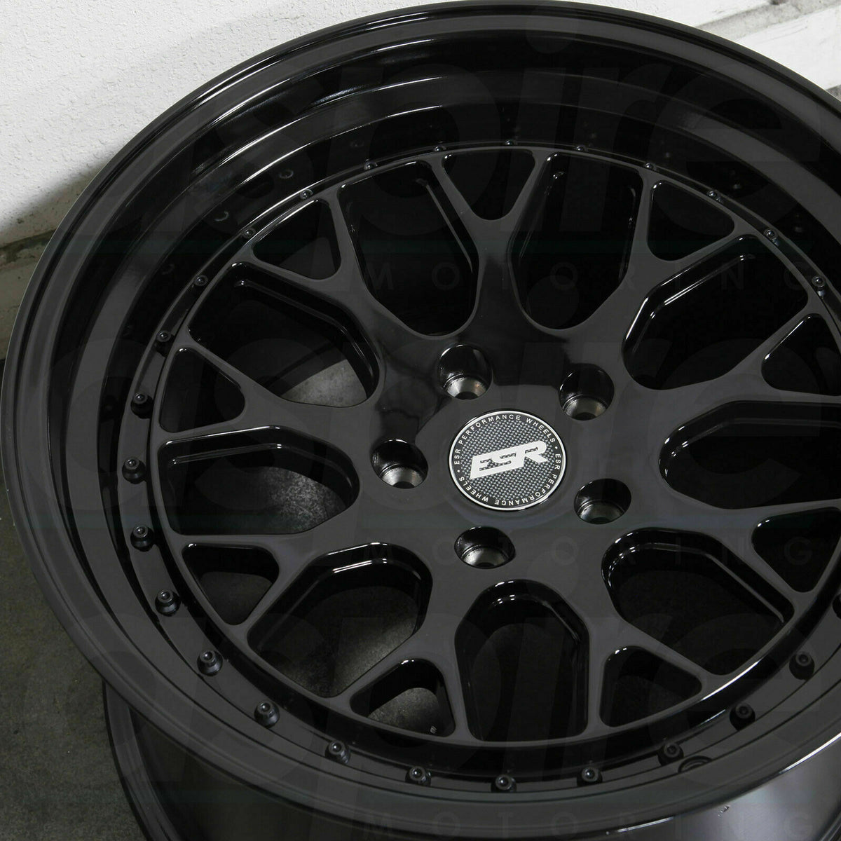 ESR CS11 Gloss Black Wheels 18x9.5 / 18x10.5 +22 5x114.3 18 Inch Rims Set 4