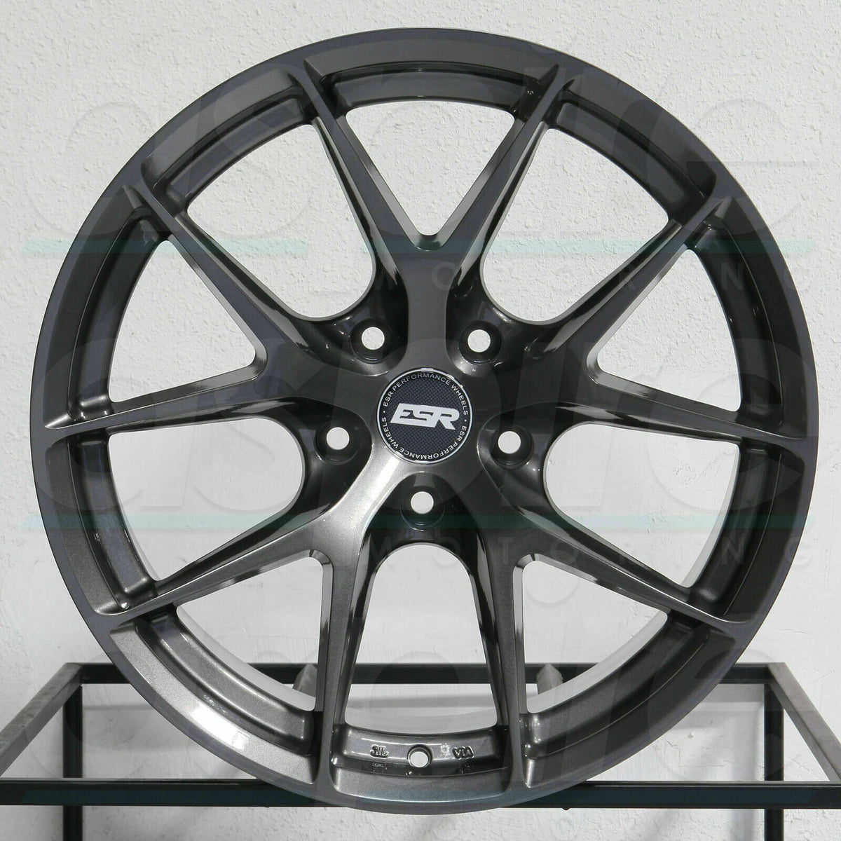 19" ESR RF2 Wheels 19x9.5 +35 5x114.3 Graphite 19 Inch Rims Set 4
