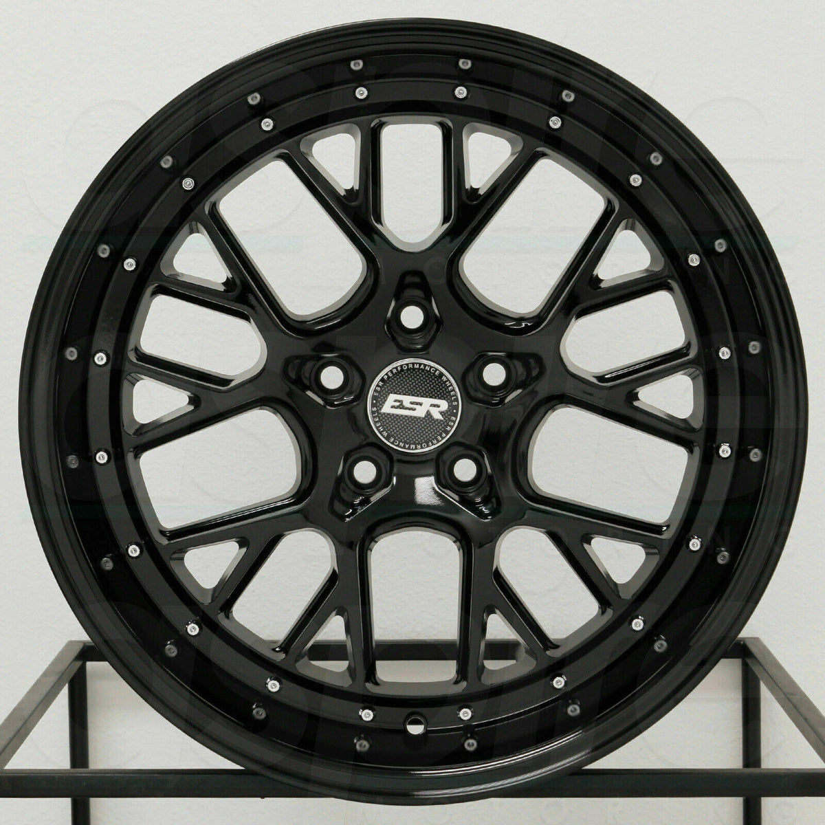 ESR CS11 Black Wheels 18x9.5 +35 5x114.3 18 Inch Deep Dish Rims Set 4 –  eurowheelsusa