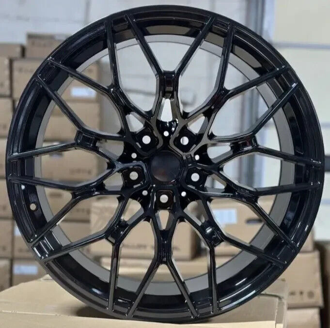 19x8 Wheels for BMW G20 G21 3 4 SERIES G22 G23 5x112 Rims Gloss Black ...
