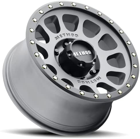 Method Race Wheels MR305 NV Titanium-Matte Black Lip Wheel with Alumin ...
