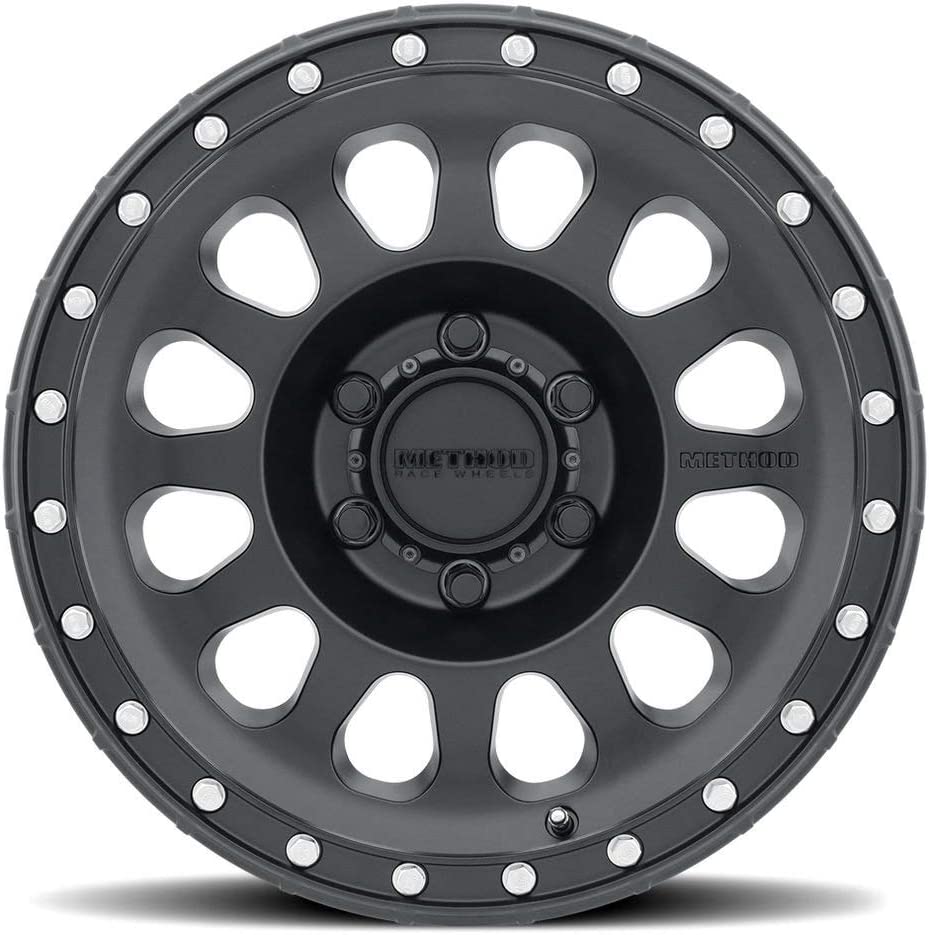Method Race 315 Custom Wheel - Matte Black Rims - 17