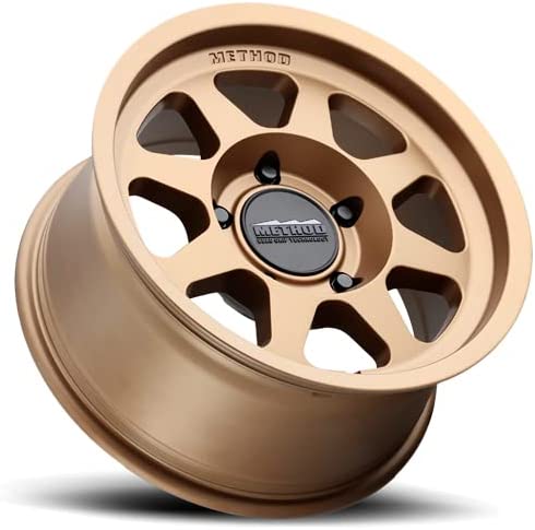 Method Race Wheels 701 Bronze Wheel with Method (17 x 7.5 inches /5 x ...
