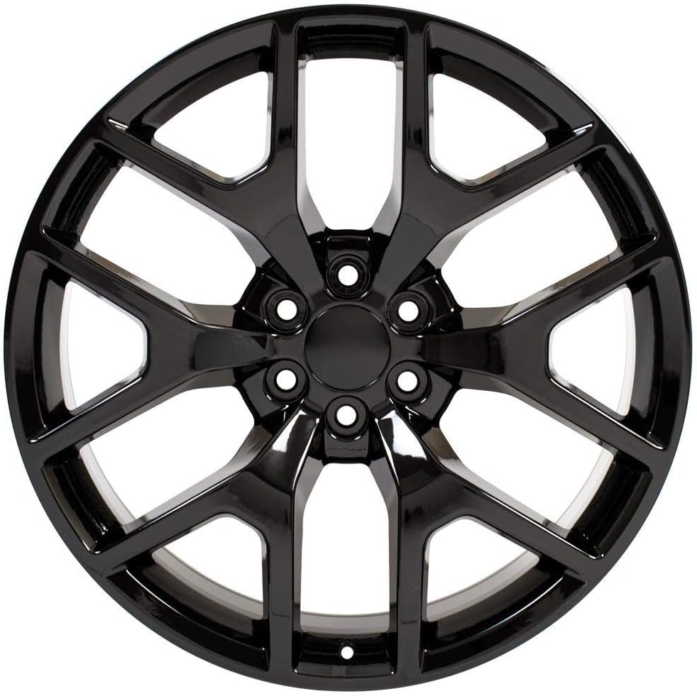 OE Wheels LLC 24 inch Rims Fit pre-2019 Silverado Sierra pre-2021 Taho ...