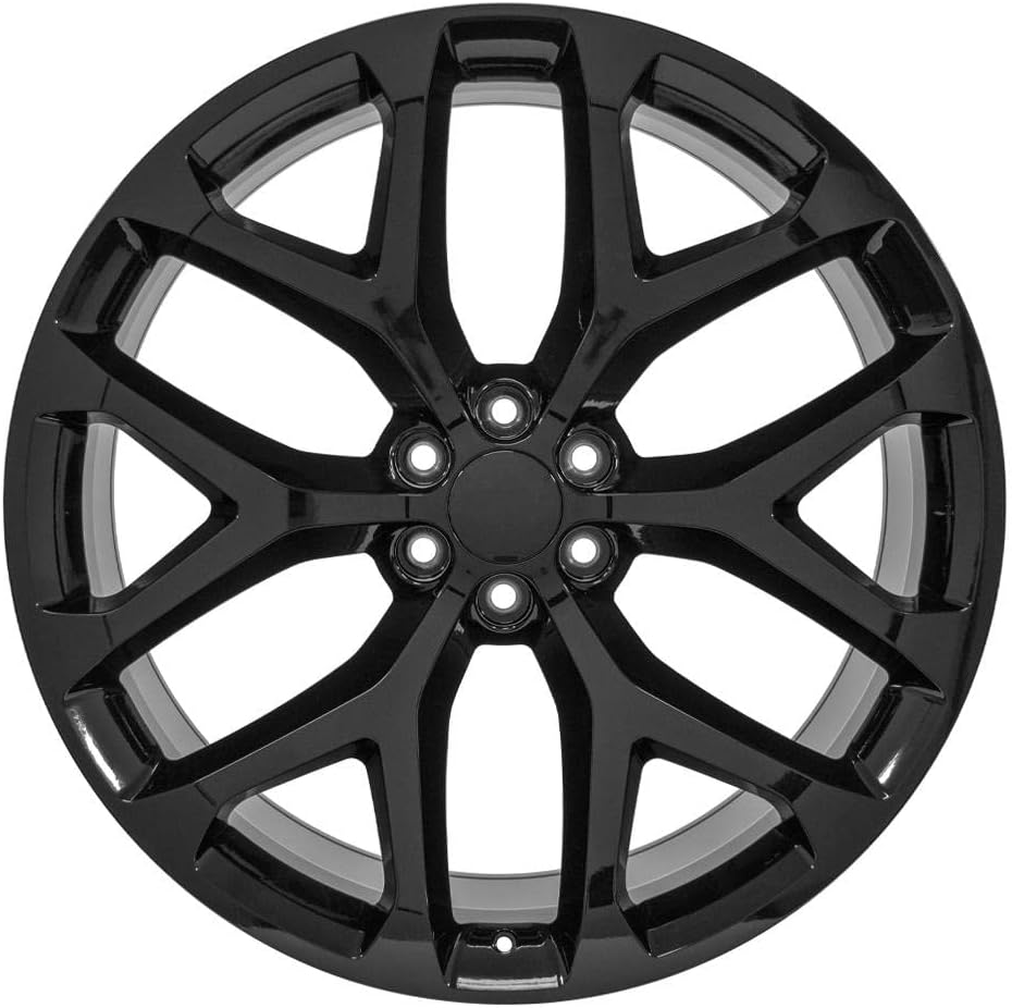 OE Wheels LLC 26 inch Rims Fit pre-2019 Silverado Sierra pre-2021 Taho ...