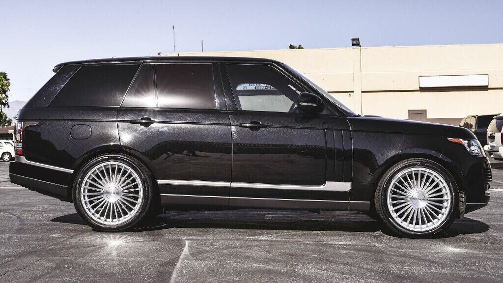 24” RF22 MACHINED SILVER WHEELS FOR RANGE ROVER SPORT HSE SUPERCHARGED ...