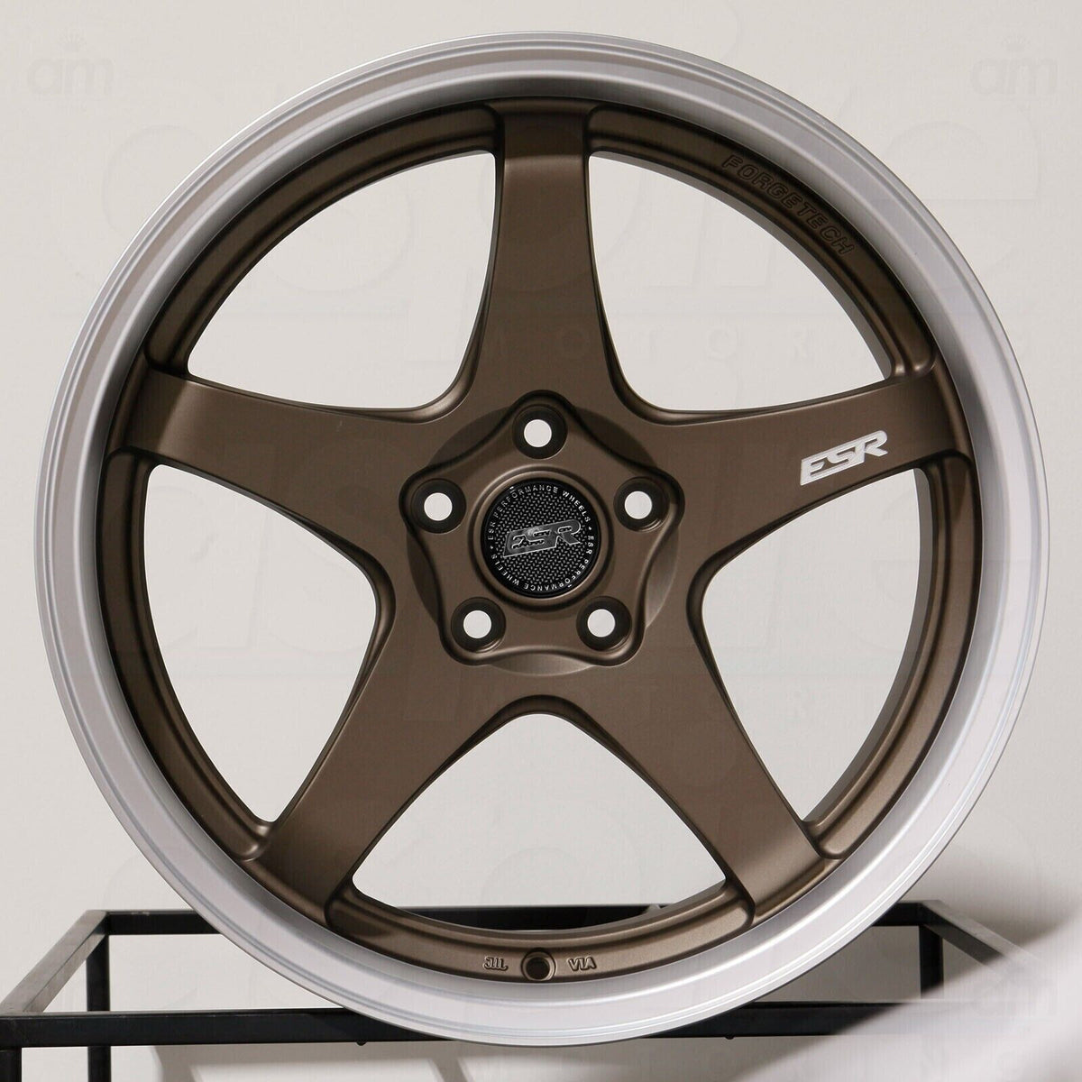 ESR AP5 18x10.5 5x114.3 22 Bronze Wheels(4) 72.56 18
