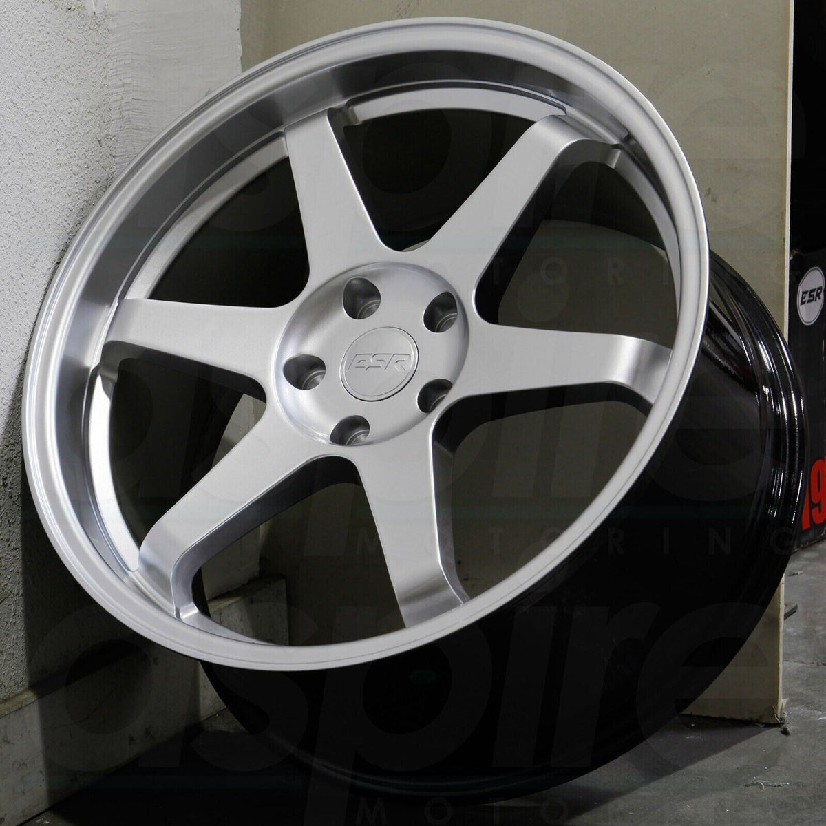 ESR SR07 Wheels 18x9.5 +22 5x114.3 Hyper Silver Rims 18 Inch Set 4 ...