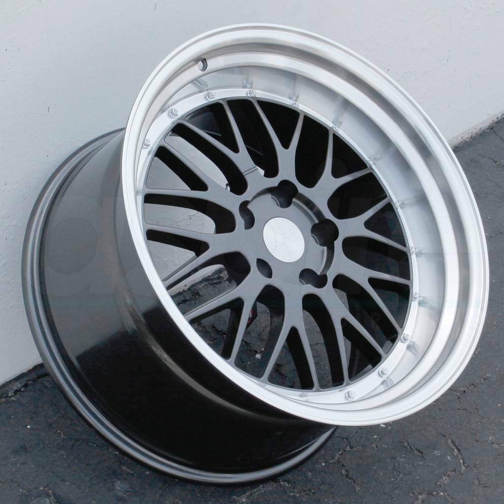 19 Inch ESR SR05 Gun Metal Wheels 19x8.5 +30 / 19x9.5 +35 5x114.3 Rims ...