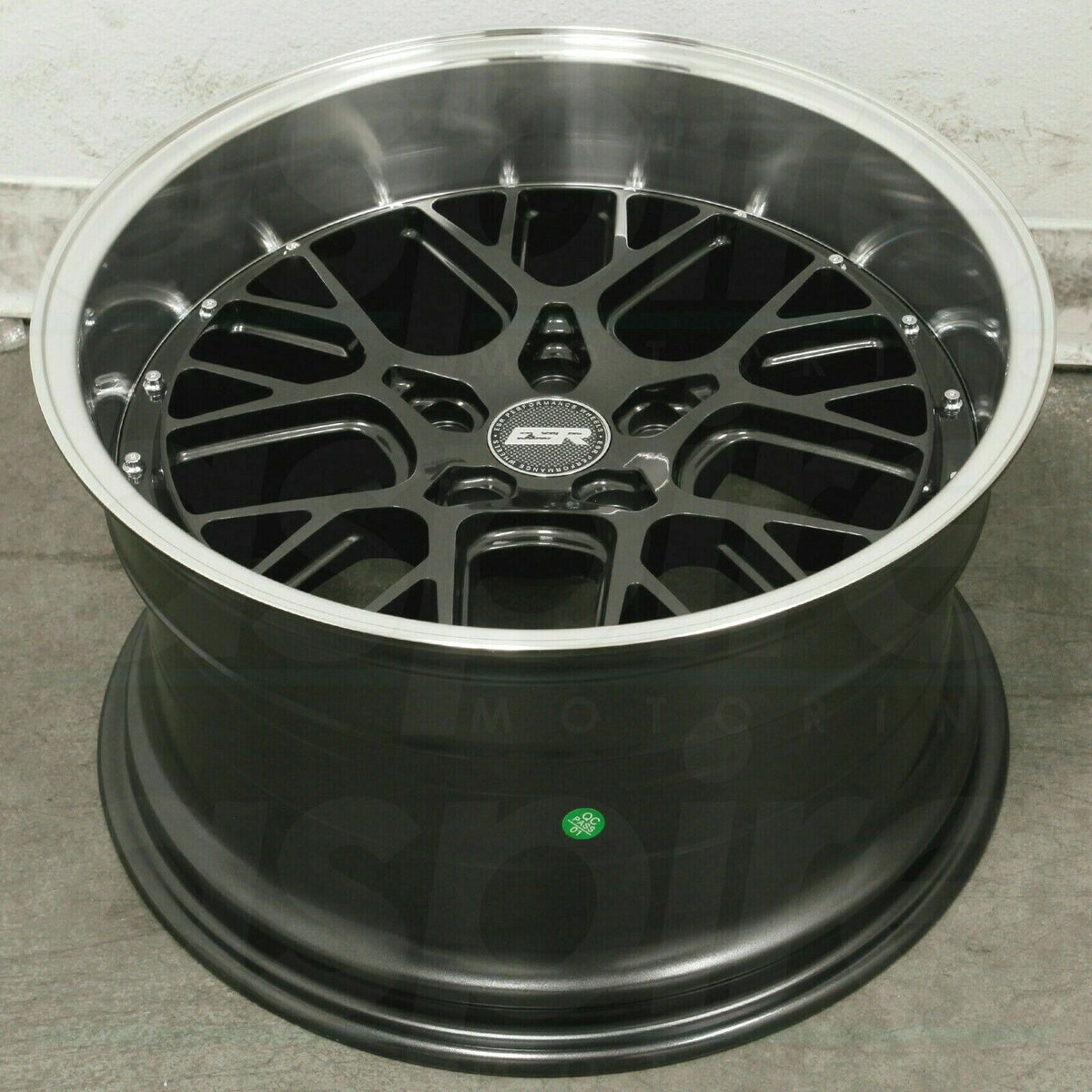 ESR CS11 Gun Metal Wheels 18x9.5 +15 5x114.3 18 Inch Deep Dish Rims Se ...