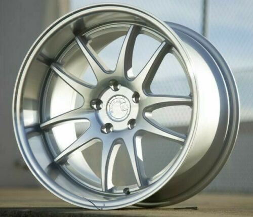 Aodhan DS02 Wheels 19x9.5 / 19x11 +22 5x114.3 Silver Machine